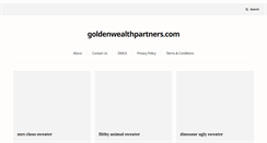 Desktop Screenshot of goldenwealthpartners.com
